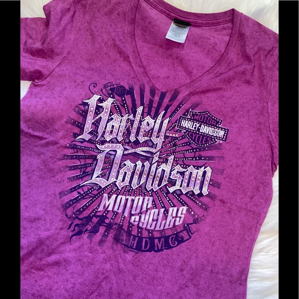 NWOT Harley Davidson Ladies Bling tee- Medium